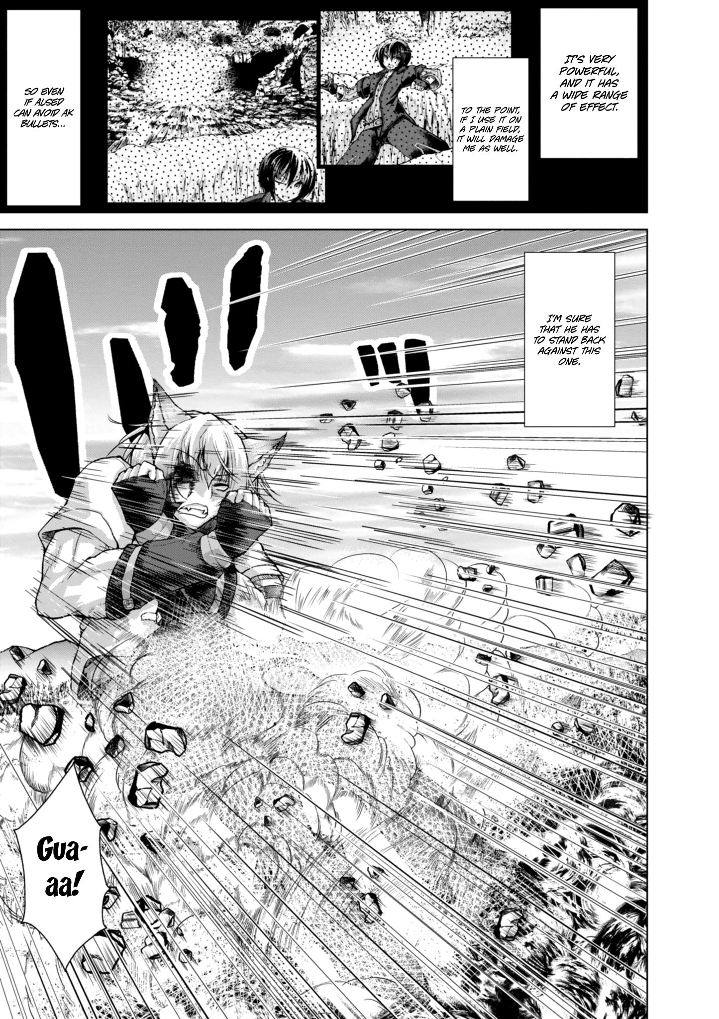 Gun-Ota ga Mahou Sekai ni Tensei shitara, Gendai Heiki de Guntai Harem wo Tsukucchaimashita!? chapter 36 page 5