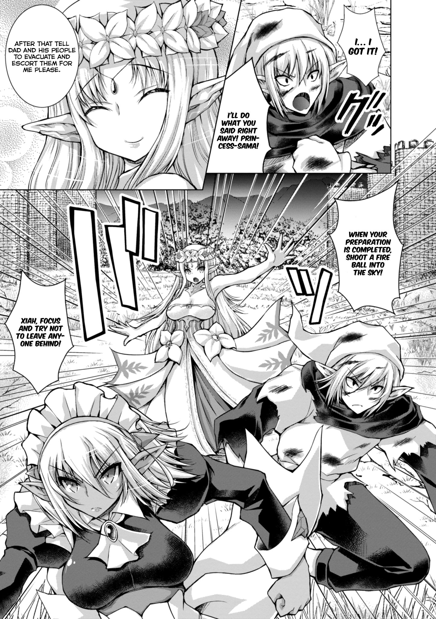 Gun-Ota ga Mahou Sekai ni Tensei shitara, Gendai Heiki de Guntai Harem wo Tsukucchaimashita!? chapter 37 page 10