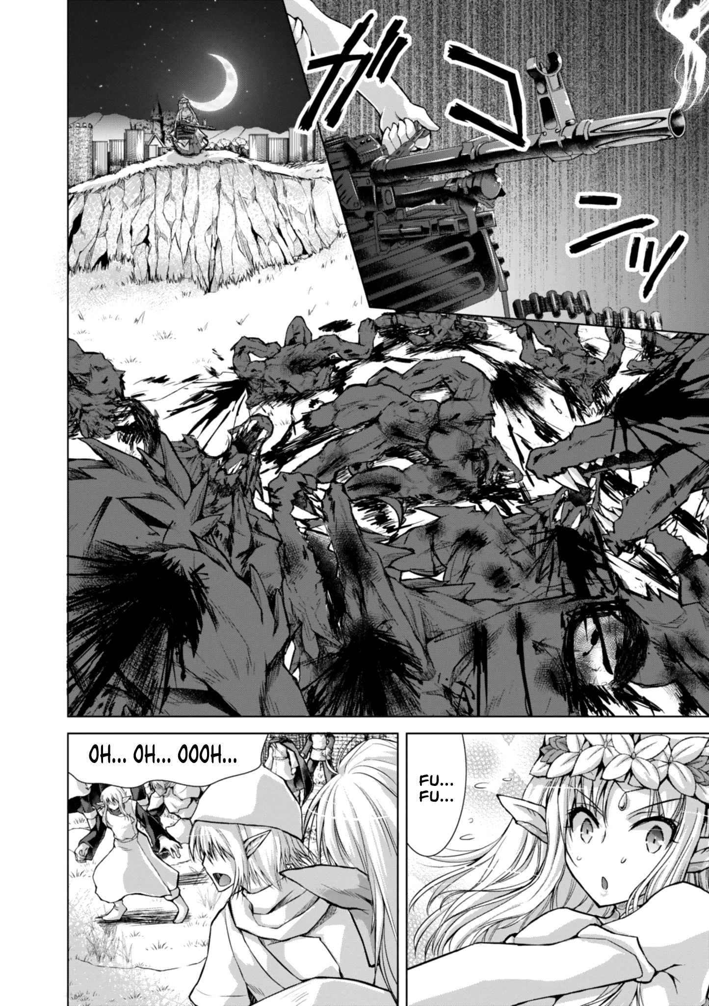 Gun-Ota ga Mahou Sekai ni Tensei shitara, Gendai Heiki de Guntai Harem wo Tsukucchaimashita!? chapter 37 page 22