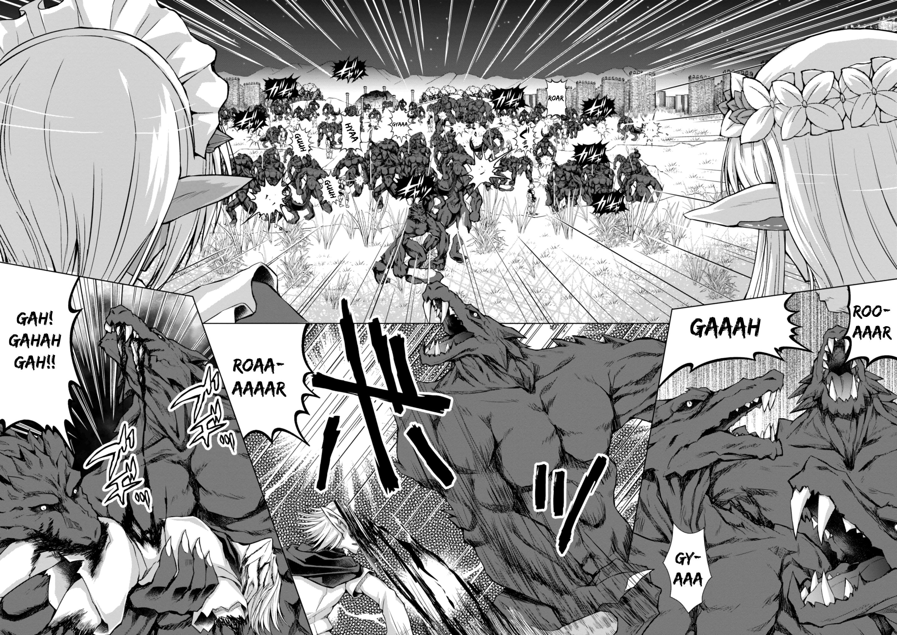 Gun-Ota ga Mahou Sekai ni Tensei shitara, Gendai Heiki de Guntai Harem wo Tsukucchaimashita!? chapter 37 page 4