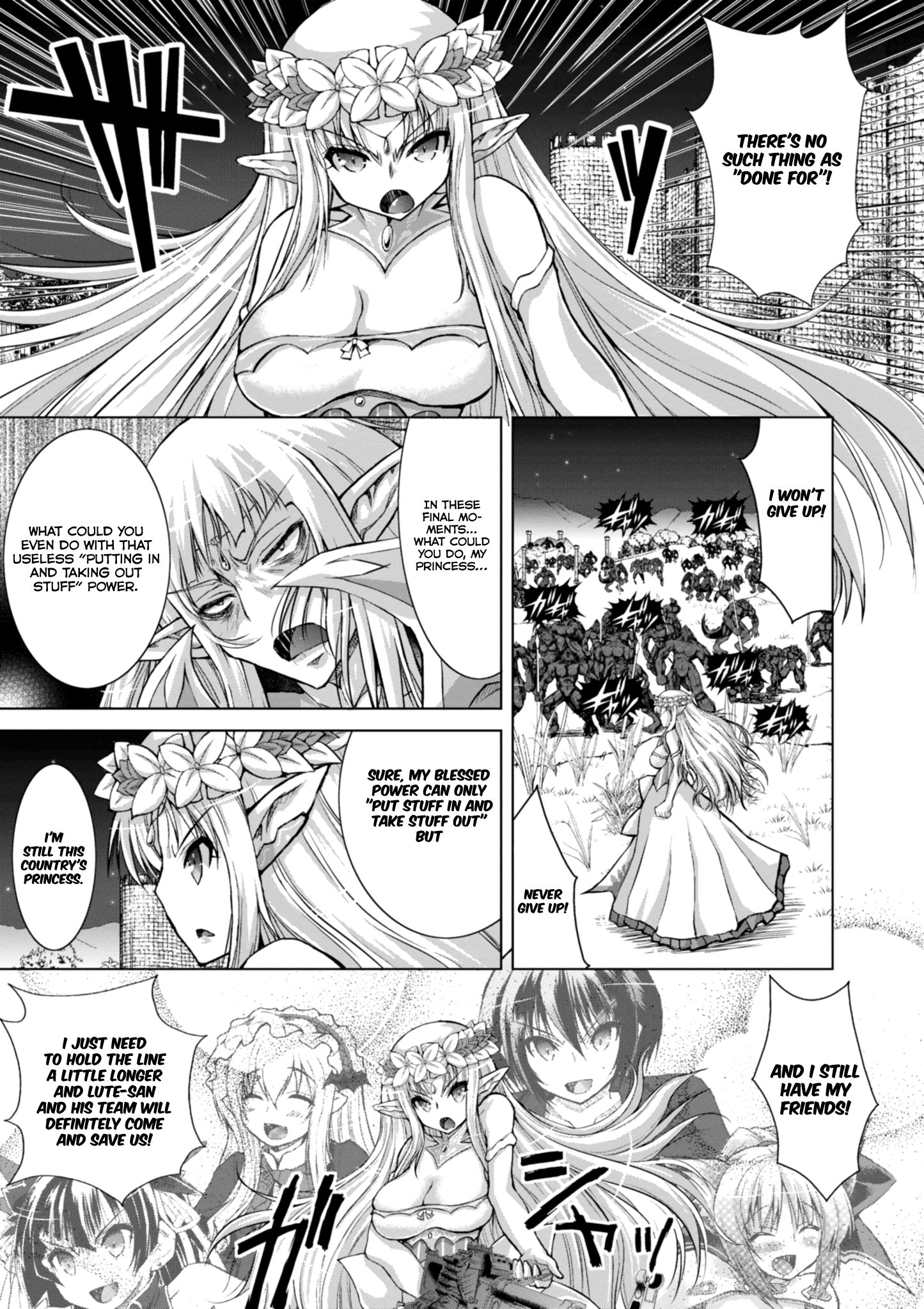 Gun-Ota ga Mahou Sekai ni Tensei shitara, Gendai Heiki de Guntai Harem wo Tsukucchaimashita!? chapter 39 page 21