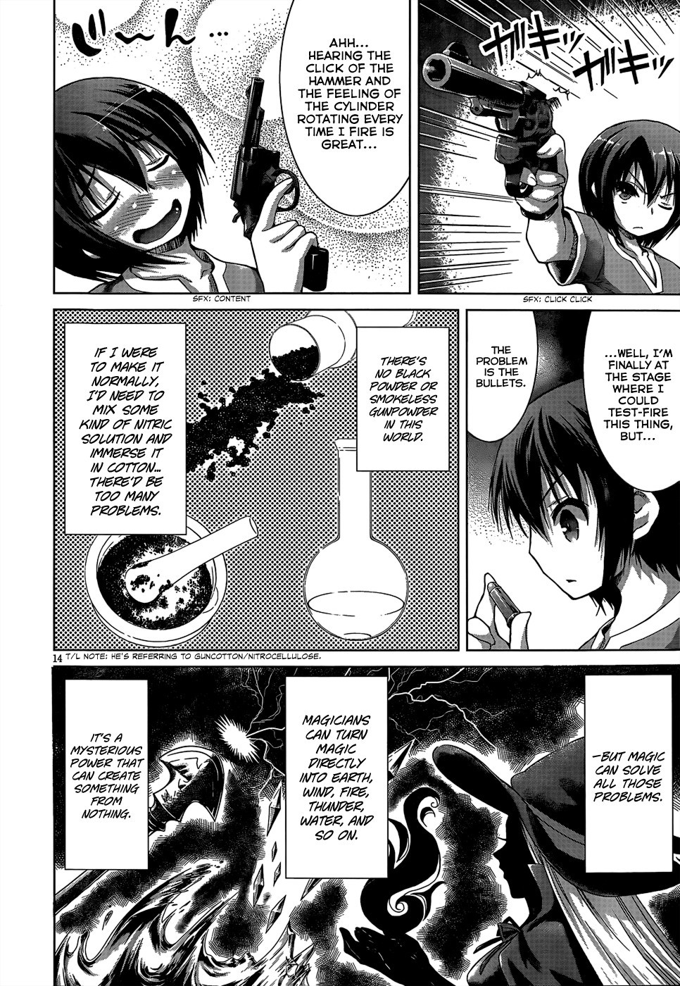 Gun-Ota ga Mahou Sekai ni Tensei shitara, Gendai Heiki de Guntai Harem wo Tsukucchaimashita!? chapter 4 page 18