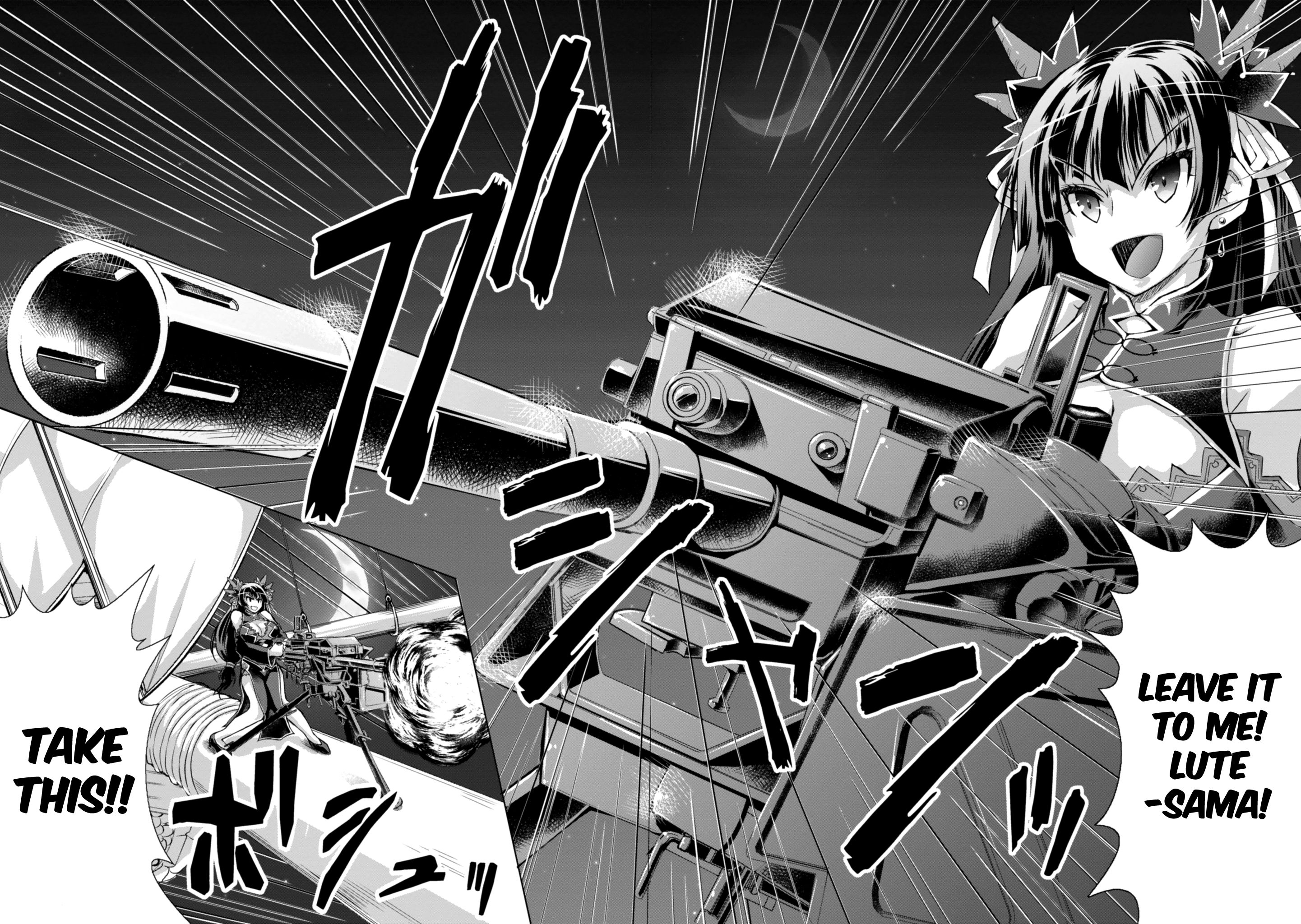 Gun-Ota ga Mahou Sekai ni Tensei shitara, Gendai Heiki de Guntai Harem wo Tsukucchaimashita!? chapter 40 page 17