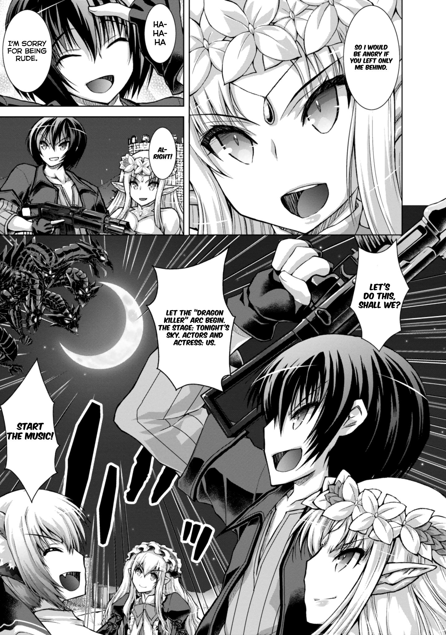 Gun-Ota ga Mahou Sekai ni Tensei shitara, Gendai Heiki de Guntai Harem wo Tsukucchaimashita!? chapter 40 page 24