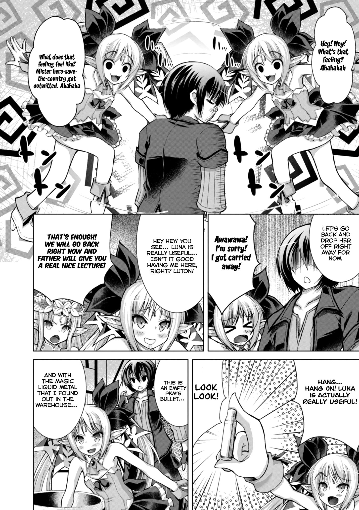 Gun-Ota ga Mahou Sekai ni Tensei shitara, Gendai Heiki de Guntai Harem wo Tsukucchaimashita!? chapter 45 page 23
