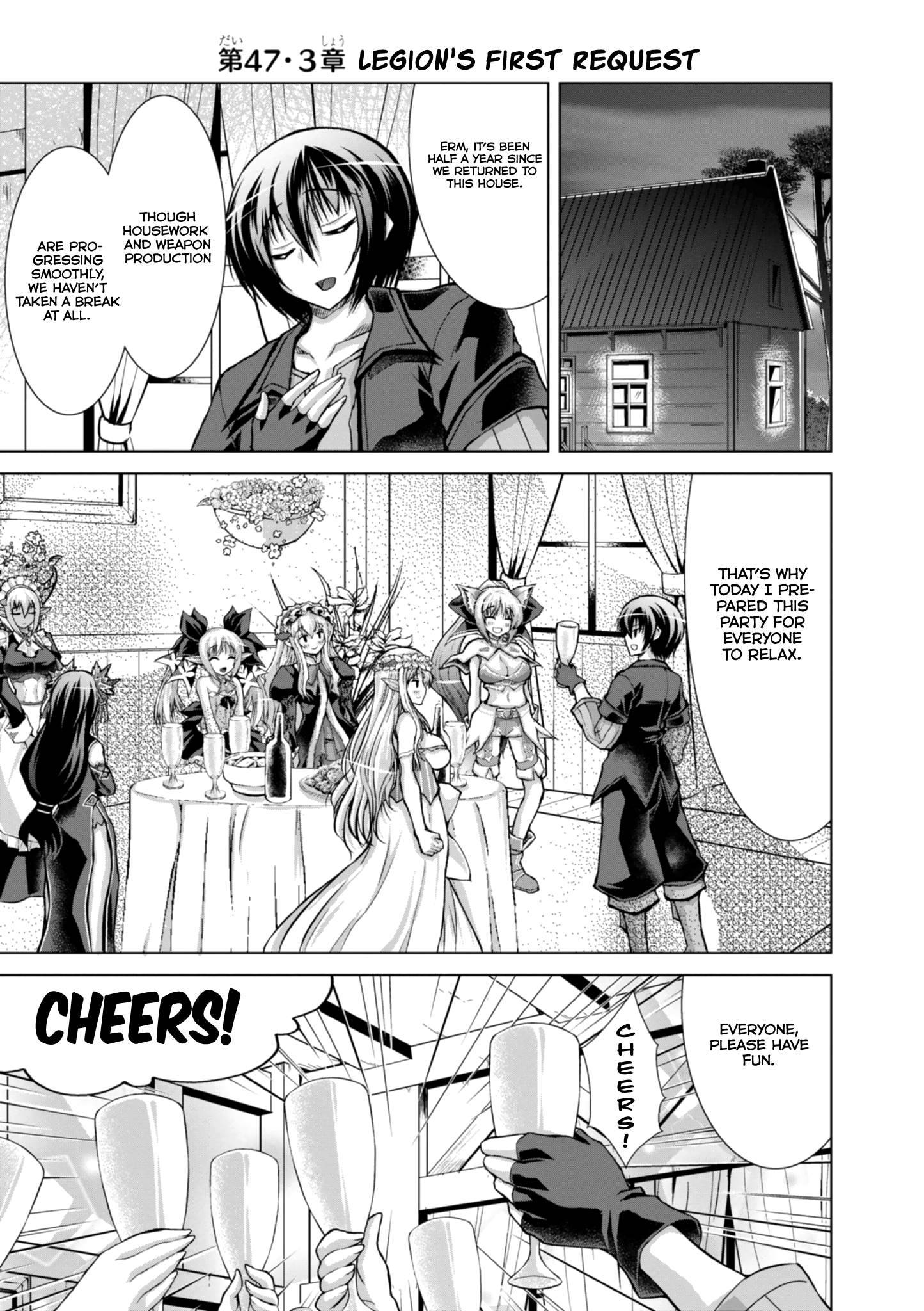 Gun-Ota ga Mahou Sekai ni Tensei shitara, Gendai Heiki de Guntai Harem wo Tsukucchaimashita!? chapter 47.3 page 5