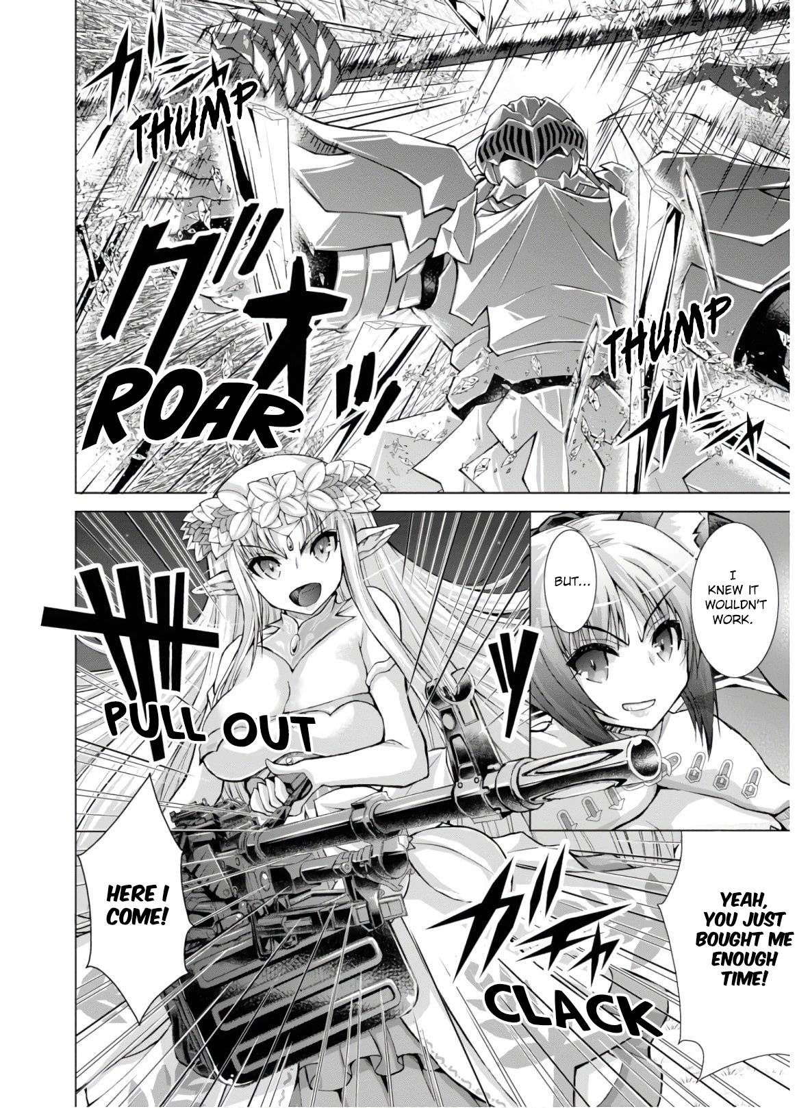 Gun-Ota ga Mahou Sekai ni Tensei shitara, Gendai Heiki de Guntai Harem wo Tsukucchaimashita!? chapter 48 page 21