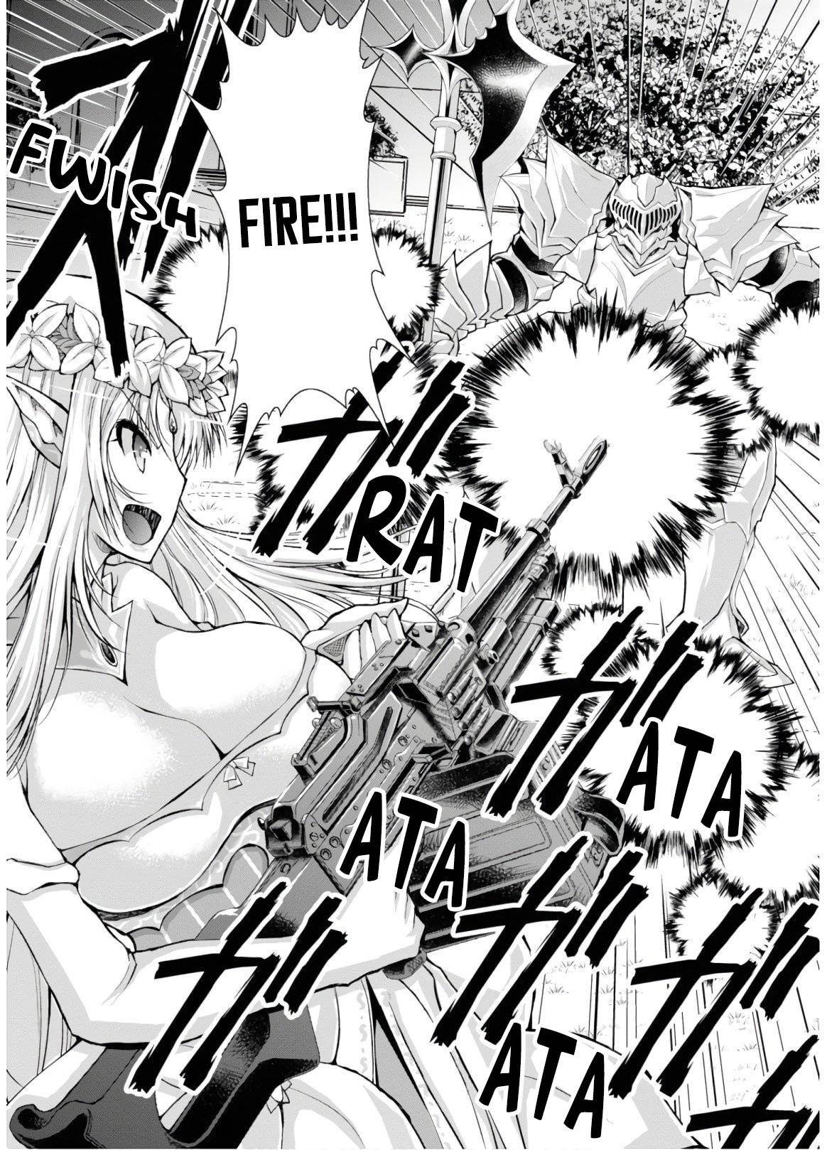 Gun-Ota ga Mahou Sekai ni Tensei shitara, Gendai Heiki de Guntai Harem wo Tsukucchaimashita!? chapter 48 page 22