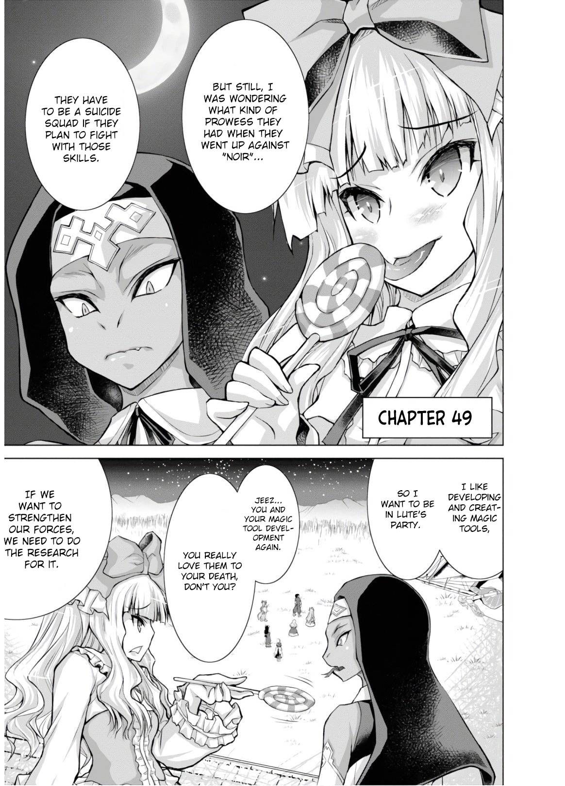 Gun-Ota ga Mahou Sekai ni Tensei shitara, Gendai Heiki de Guntai Harem wo Tsukucchaimashita!? chapter 49 page 2