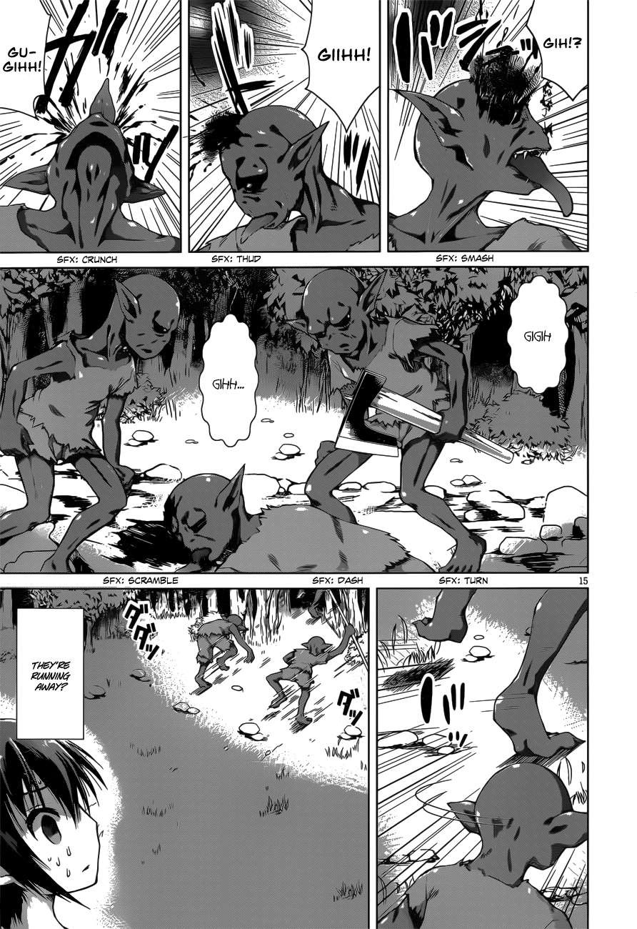 Gun-Ota ga Mahou Sekai ni Tensei shitara, Gendai Heiki de Guntai Harem wo Tsukucchaimashita!? chapter 5 page 17