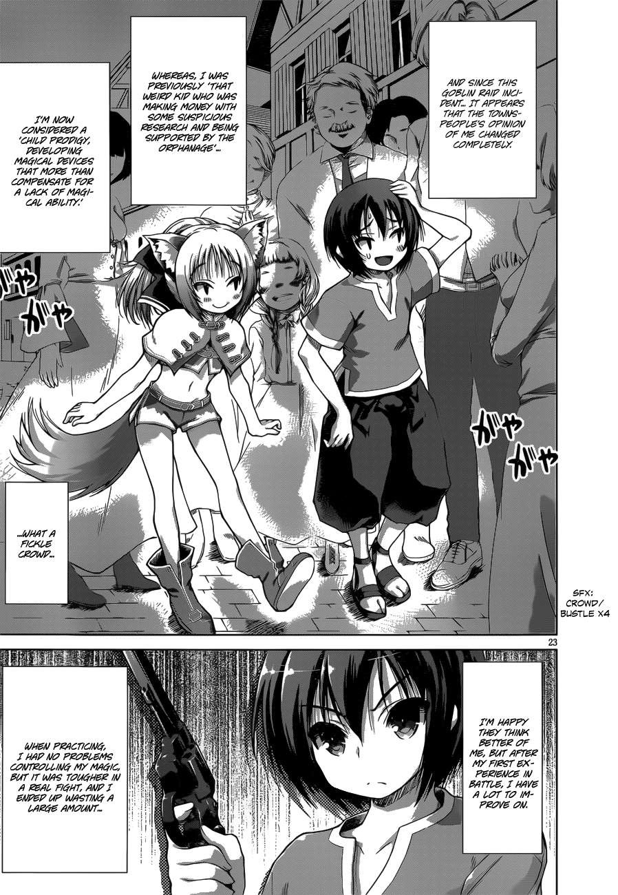 Gun-Ota ga Mahou Sekai ni Tensei shitara, Gendai Heiki de Guntai Harem wo Tsukucchaimashita!? chapter 5 page 25