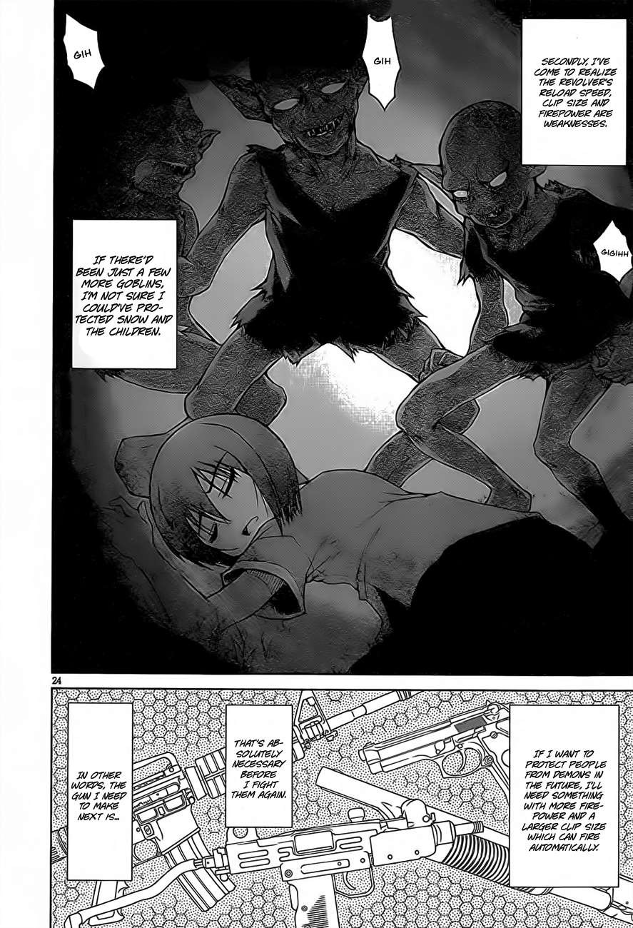 Gun-Ota ga Mahou Sekai ni Tensei shitara, Gendai Heiki de Guntai Harem wo Tsukucchaimashita!? chapter 5 page 26