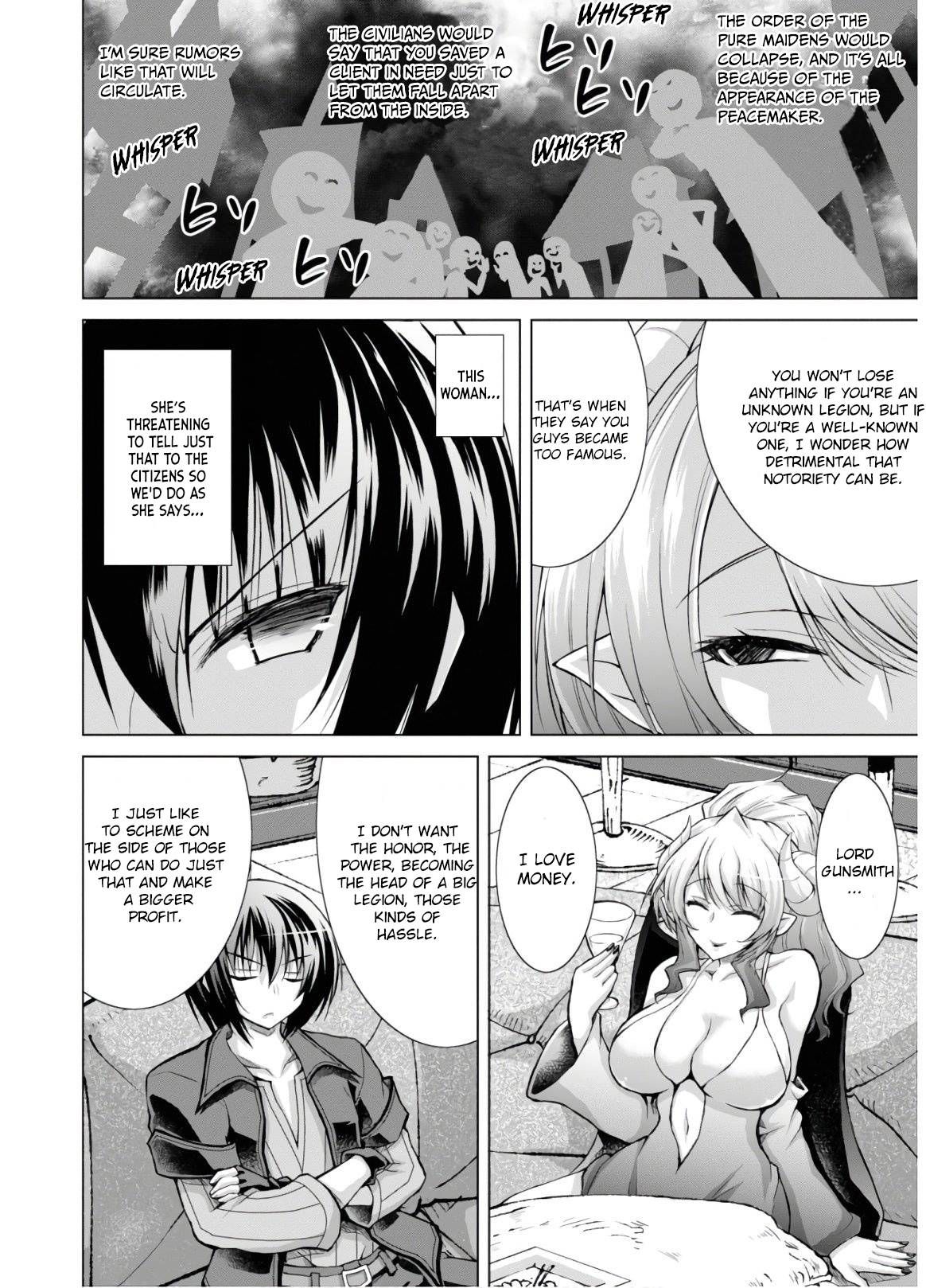 Gun-Ota ga Mahou Sekai ni Tensei shitara, Gendai Heiki de Guntai Harem wo Tsukucchaimashita!? chapter 50 page 21