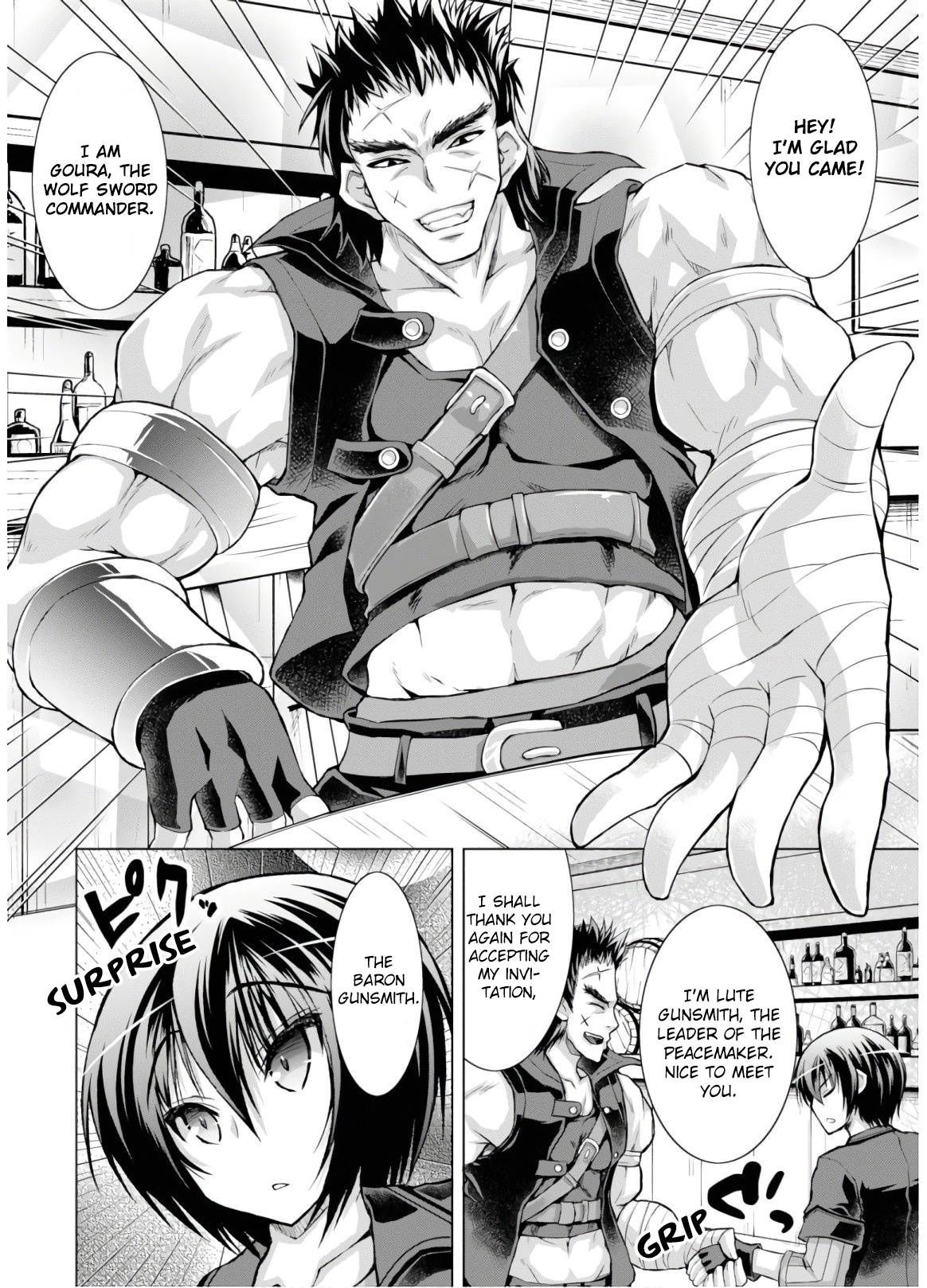 Gun-Ota ga Mahou Sekai ni Tensei shitara, Gendai Heiki de Guntai Harem wo Tsukucchaimashita!? chapter 50 page 7