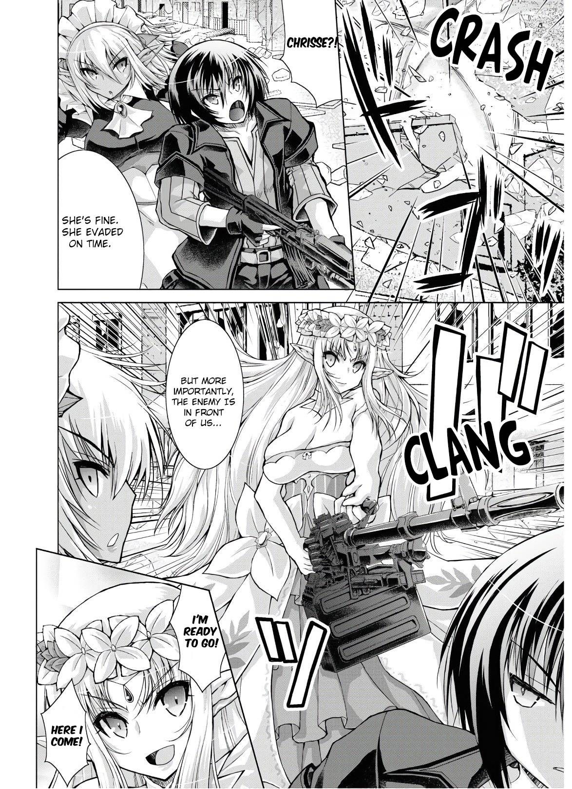 Gun-Ota ga Mahou Sekai ni Tensei shitara, Gendai Heiki de Guntai Harem wo Tsukucchaimashita!? chapter 52 page 27