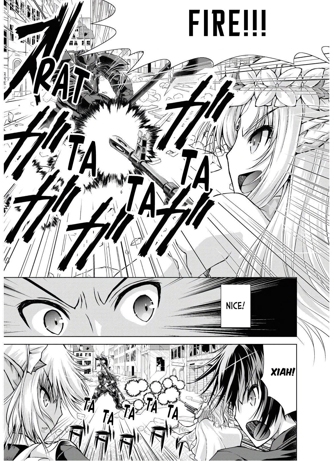 Gun-Ota ga Mahou Sekai ni Tensei shitara, Gendai Heiki de Guntai Harem wo Tsukucchaimashita!? chapter 52 page 28