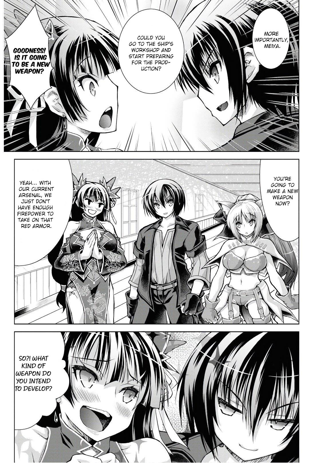Gun-Ota ga Mahou Sekai ni Tensei shitara, Gendai Heiki de Guntai Harem wo Tsukucchaimashita!? chapter 53 page 4