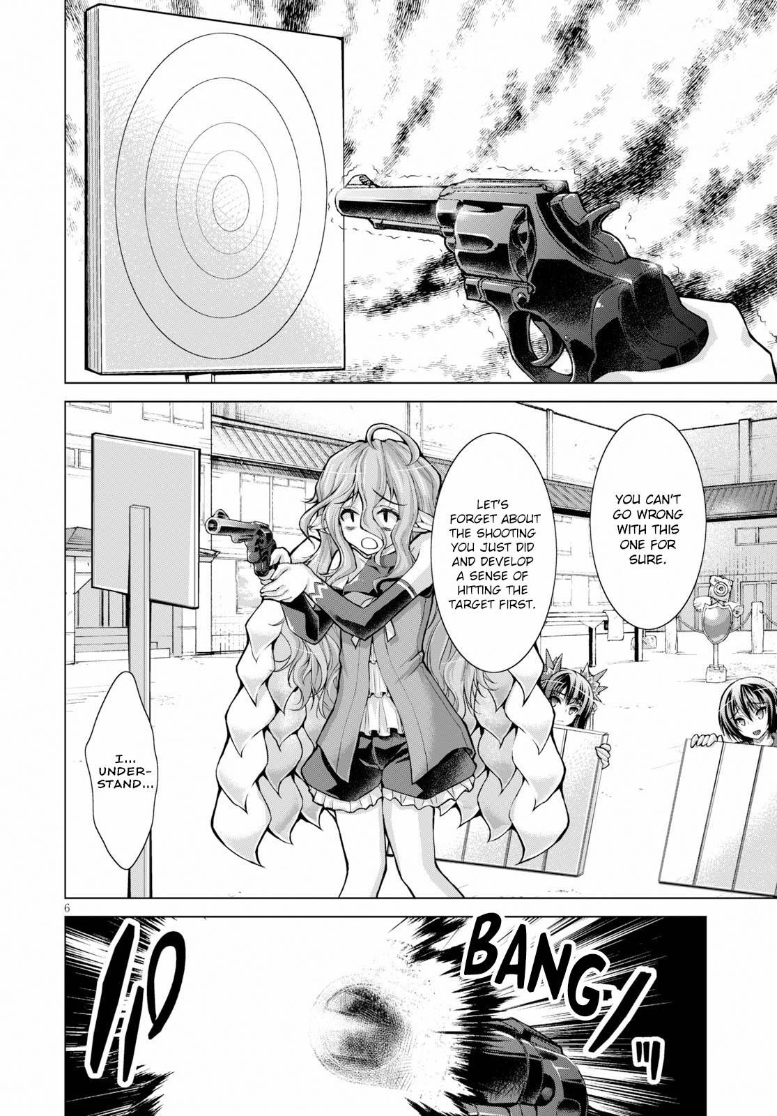 Gun-Ota ga Mahou Sekai ni Tensei shitara, Gendai Heiki de Guntai Harem wo Tsukucchaimashita!? chapter 54 page 7