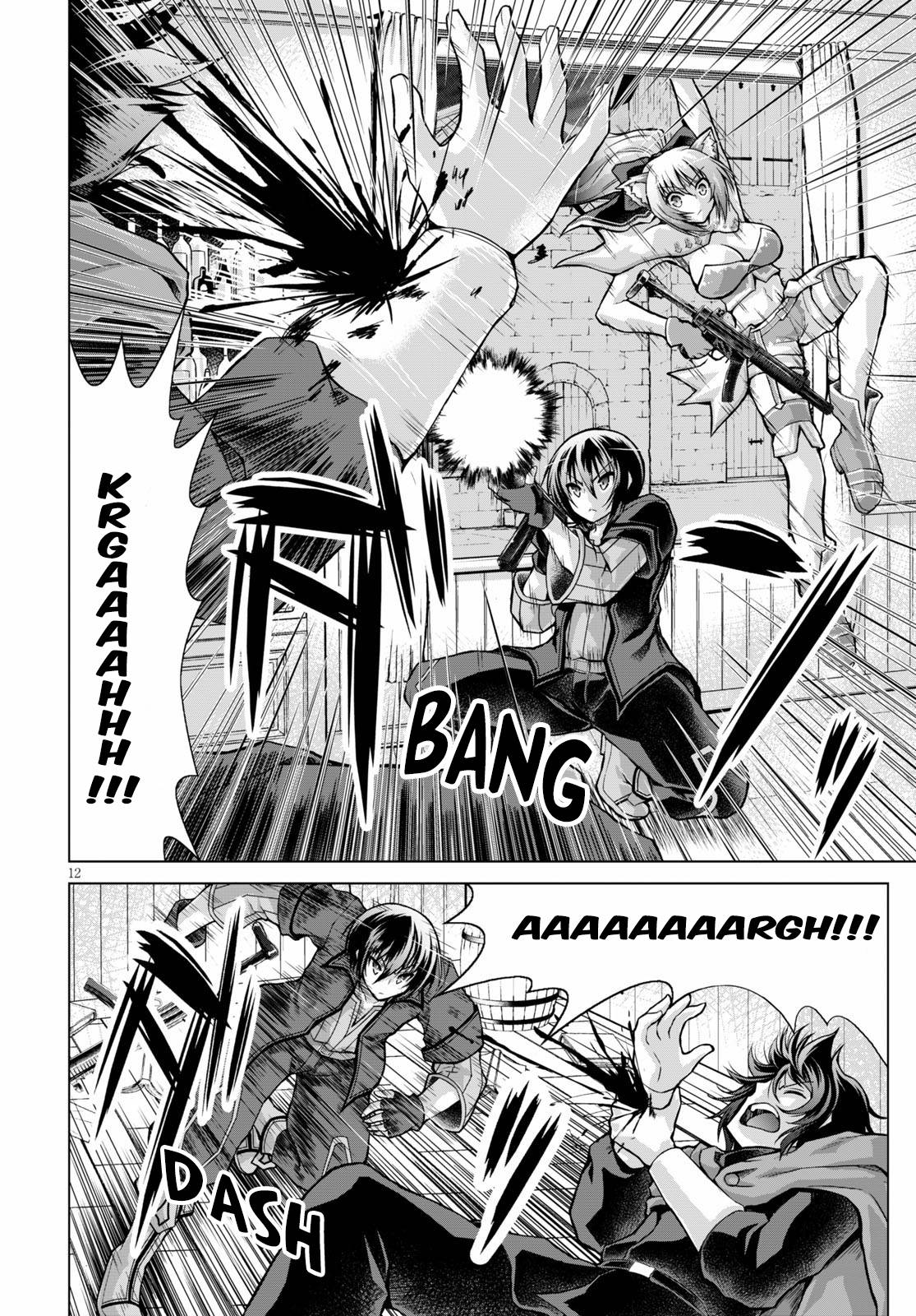 Gun-Ota ga Mahou Sekai ni Tensei shitara, Gendai Heiki de Guntai Harem wo Tsukucchaimashita!? chapter 55 page 13