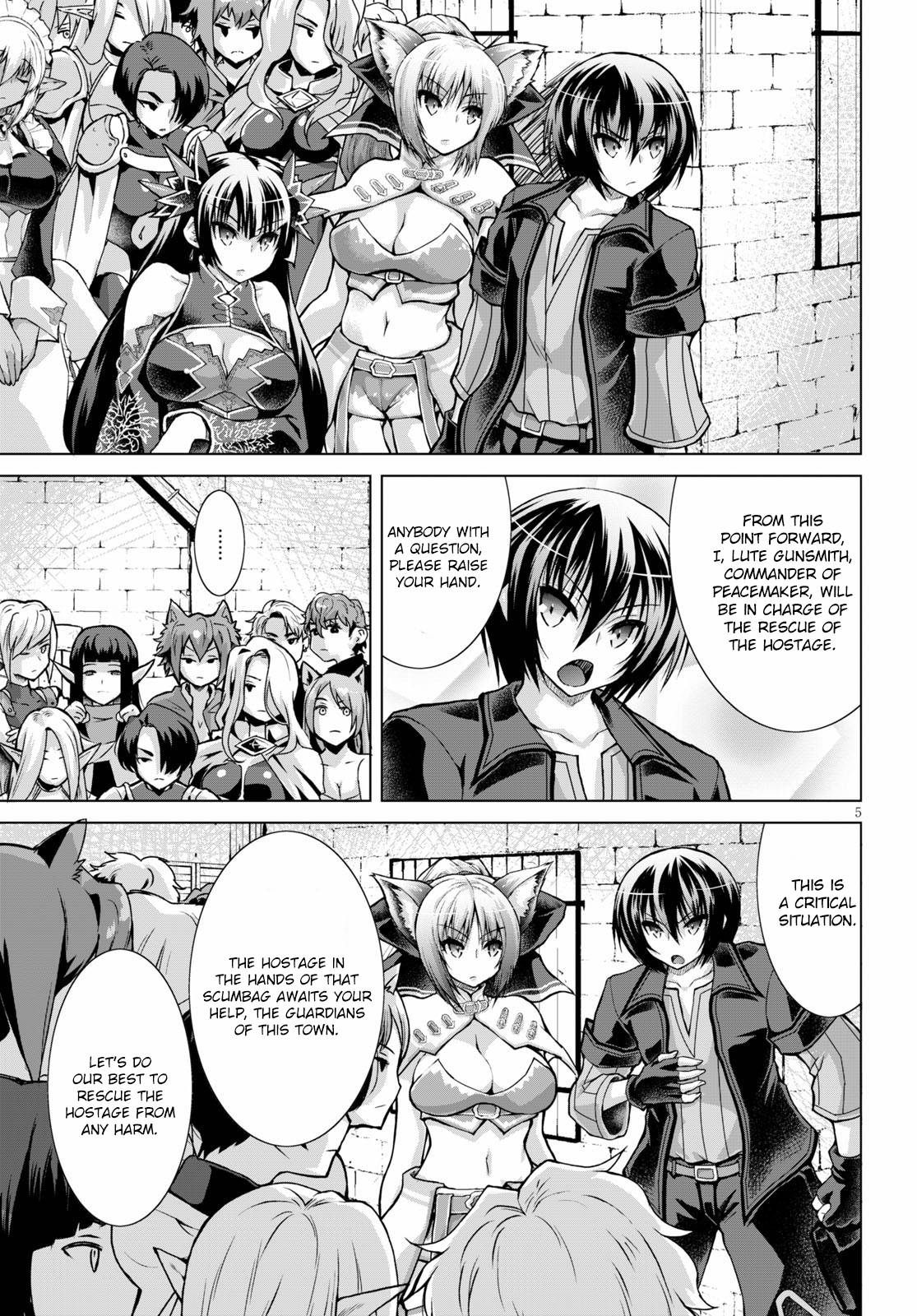 Gun-Ota ga Mahou Sekai ni Tensei shitara, Gendai Heiki de Guntai Harem wo Tsukucchaimashita!? chapter 55 page 6