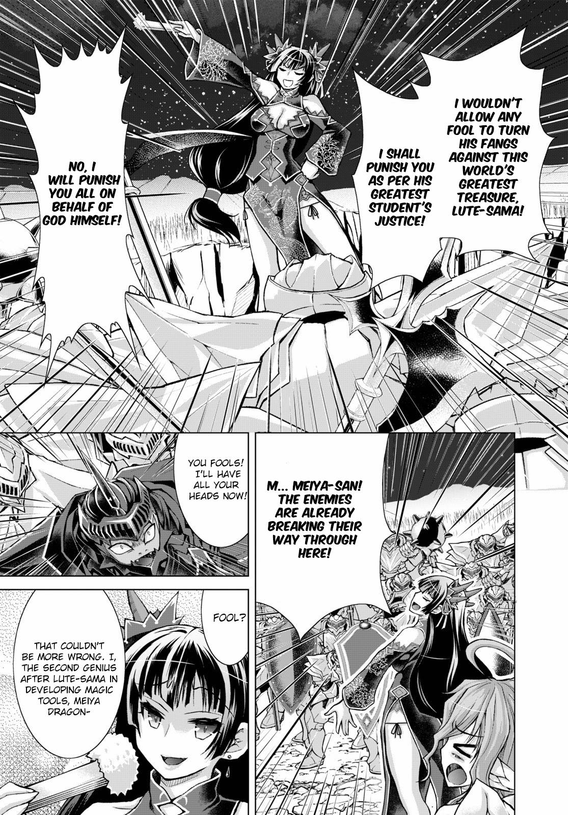 Gun-Ota ga Mahou Sekai ni Tensei shitara, Gendai Heiki de Guntai Harem wo Tsukucchaimashita!? chapter 56 page 28