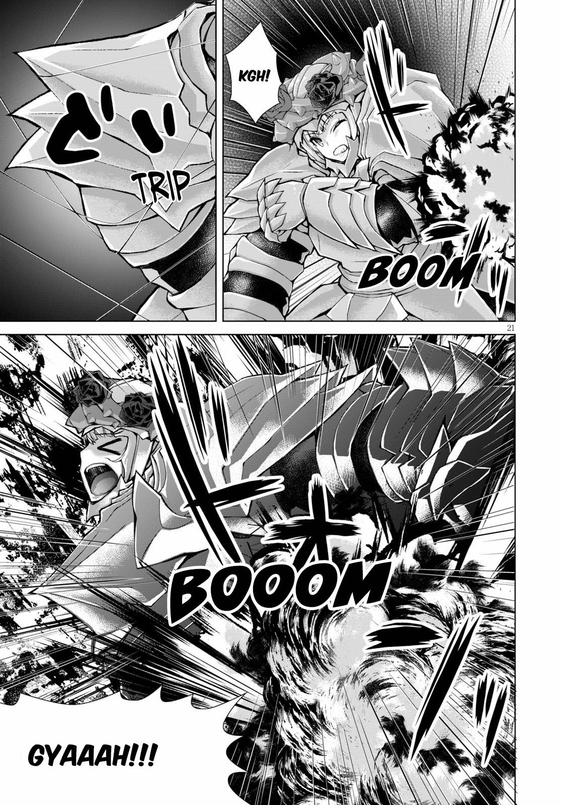 Gun-Ota ga Mahou Sekai ni Tensei shitara, Gendai Heiki de Guntai Harem wo Tsukucchaimashita!? chapter 57 page 22