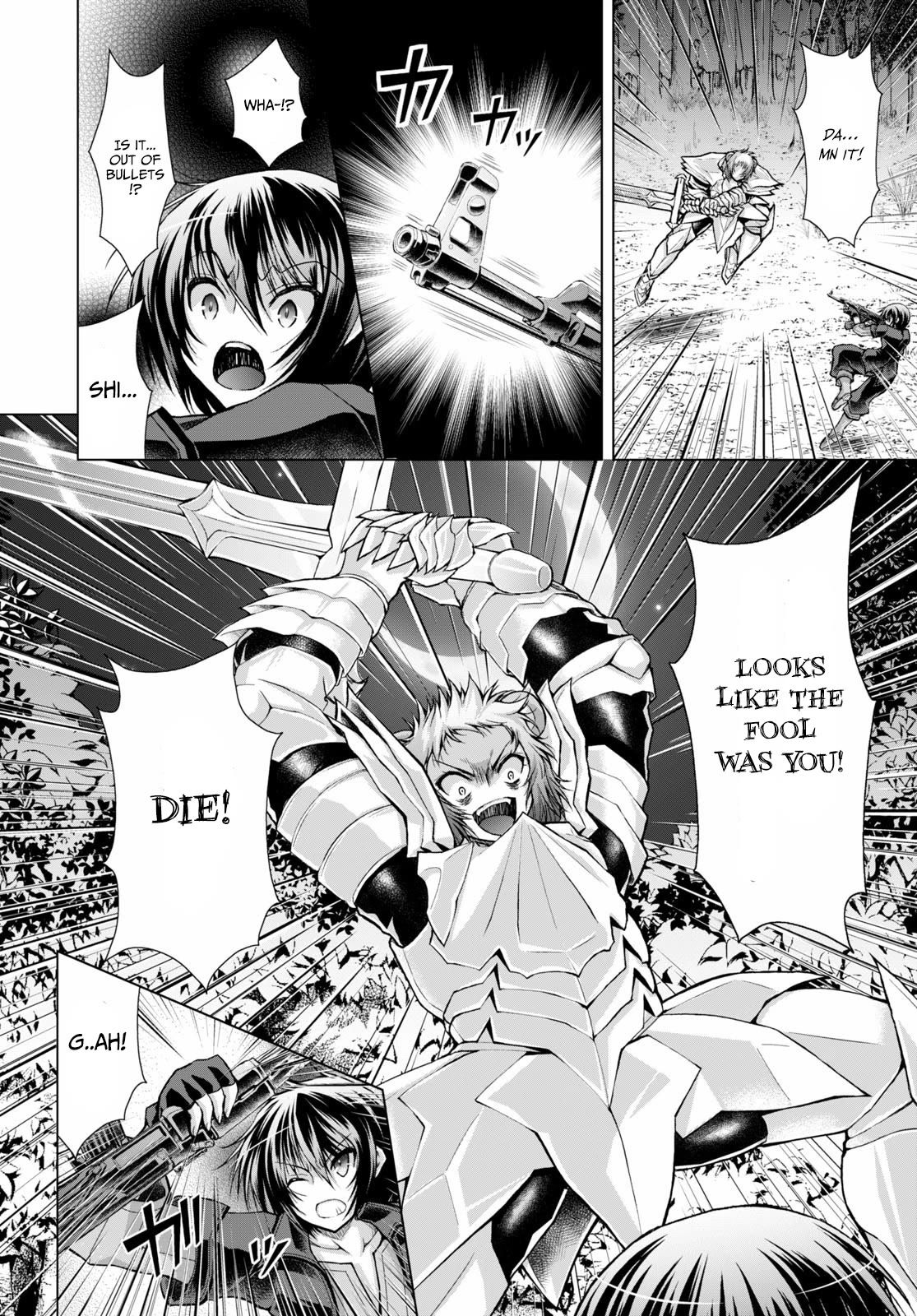 Gun-Ota ga Mahou Sekai ni Tensei shitara, Gendai Heiki de Guntai Harem wo Tsukucchaimashita!? chapter 58 page 15