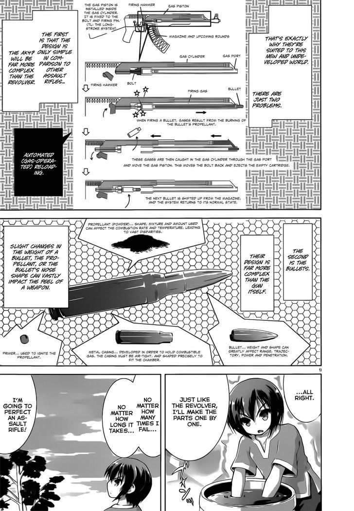 Gun-Ota ga Mahou Sekai ni Tensei shitara, Gendai Heiki de Guntai Harem wo Tsukucchaimashita!? chapter 6 page 14