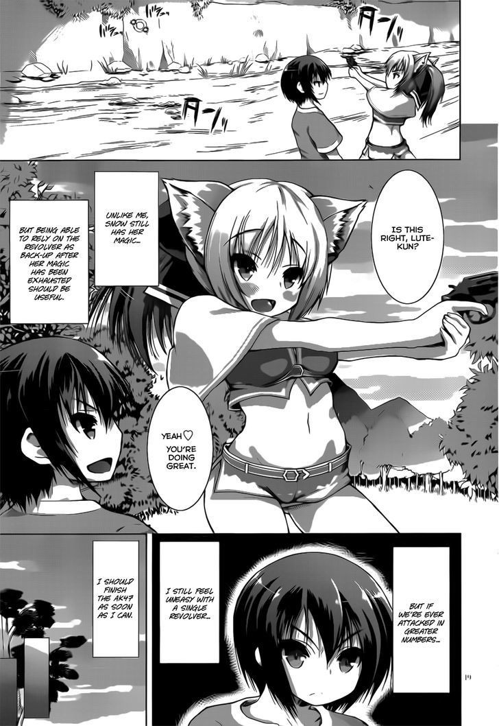 Gun-Ota ga Mahou Sekai ni Tensei shitara, Gendai Heiki de Guntai Harem wo Tsukucchaimashita!? chapter 6 page 24