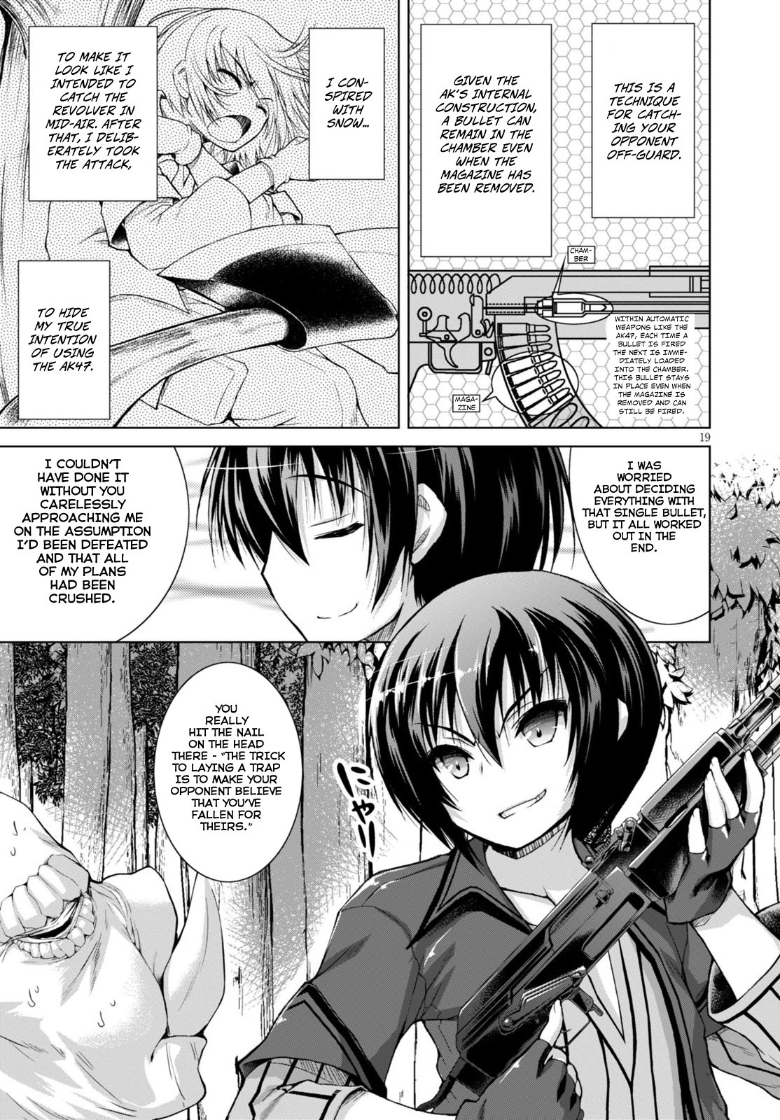 Gun-Ota ga Mahou Sekai ni Tensei shitara, Gendai Heiki de Guntai Harem wo Tsukucchaimashita!? chapter 9 page 22