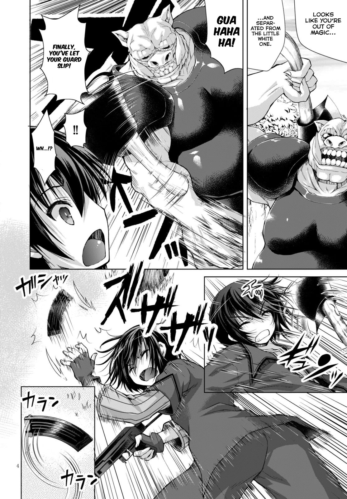 Gun-Ota ga Mahou Sekai ni Tensei shitara, Gendai Heiki de Guntai Harem wo Tsukucchaimashita!? chapter 9 page 8