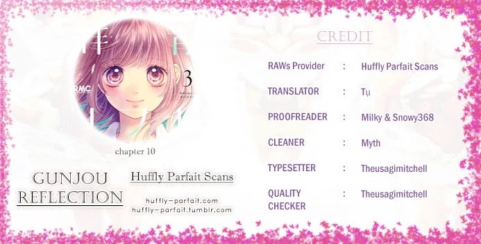 Gunjou Reflection chapter 10 page 1