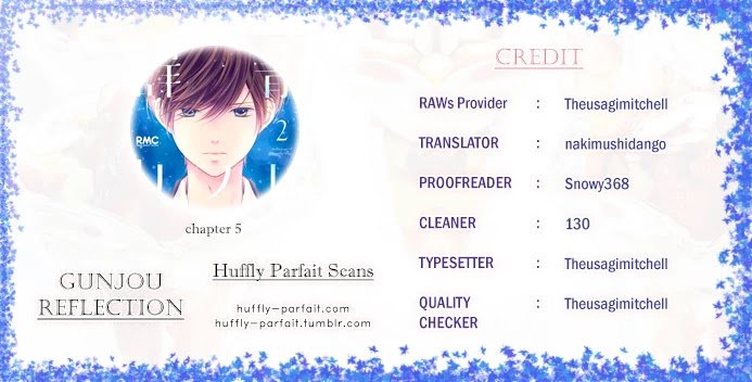 Gunjou Reflection chapter 5 page 1