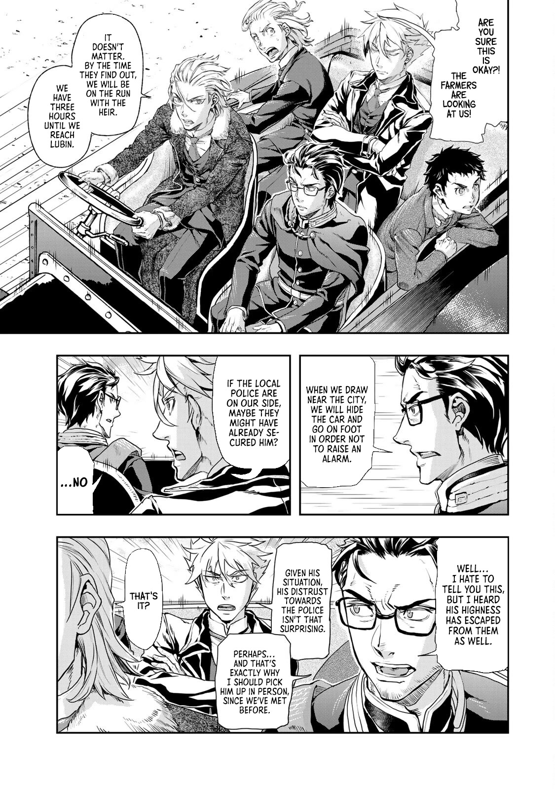 Gunka no Baltzar chapter 73 page 9