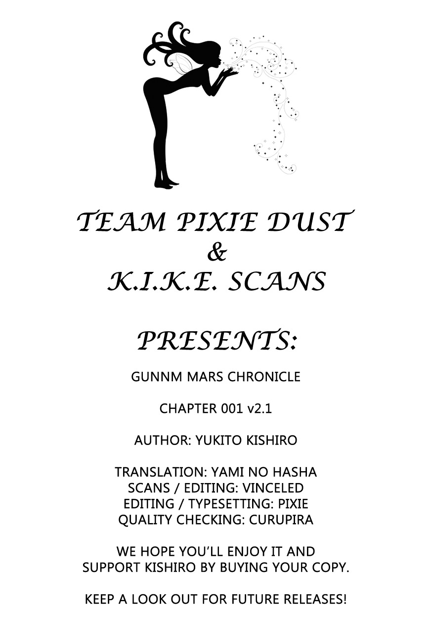 Gunnm Mars Chronicle chapter 1 page 1