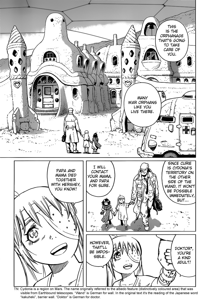 Gunnm Mars Chronicle chapter 1 page 14