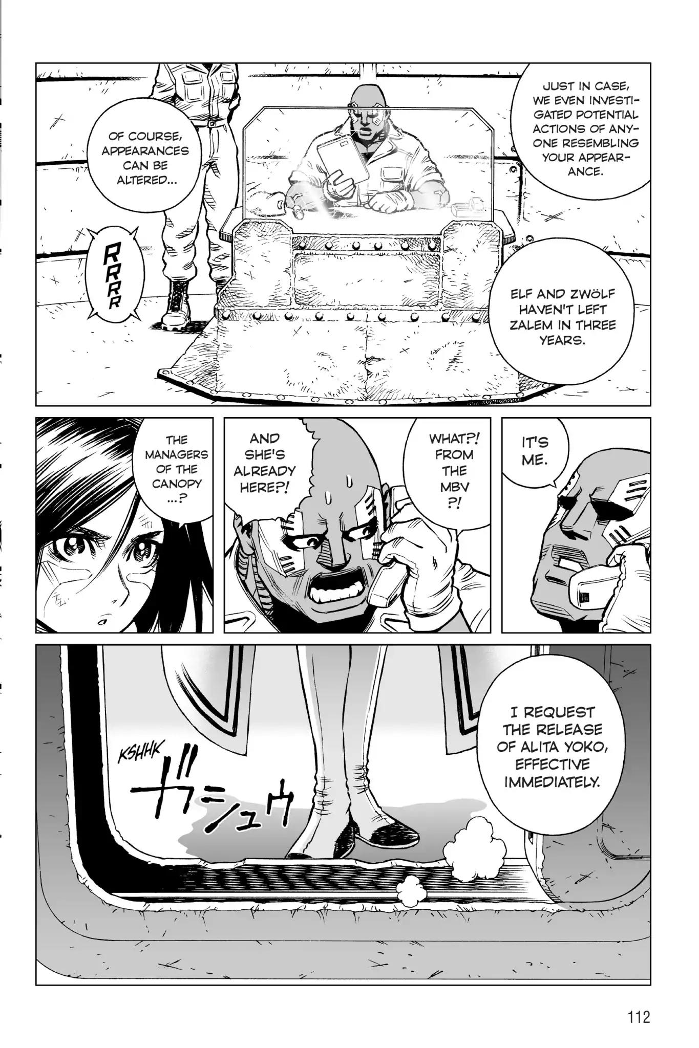 Gunnm Mars Chronicle chapter 10 page 13