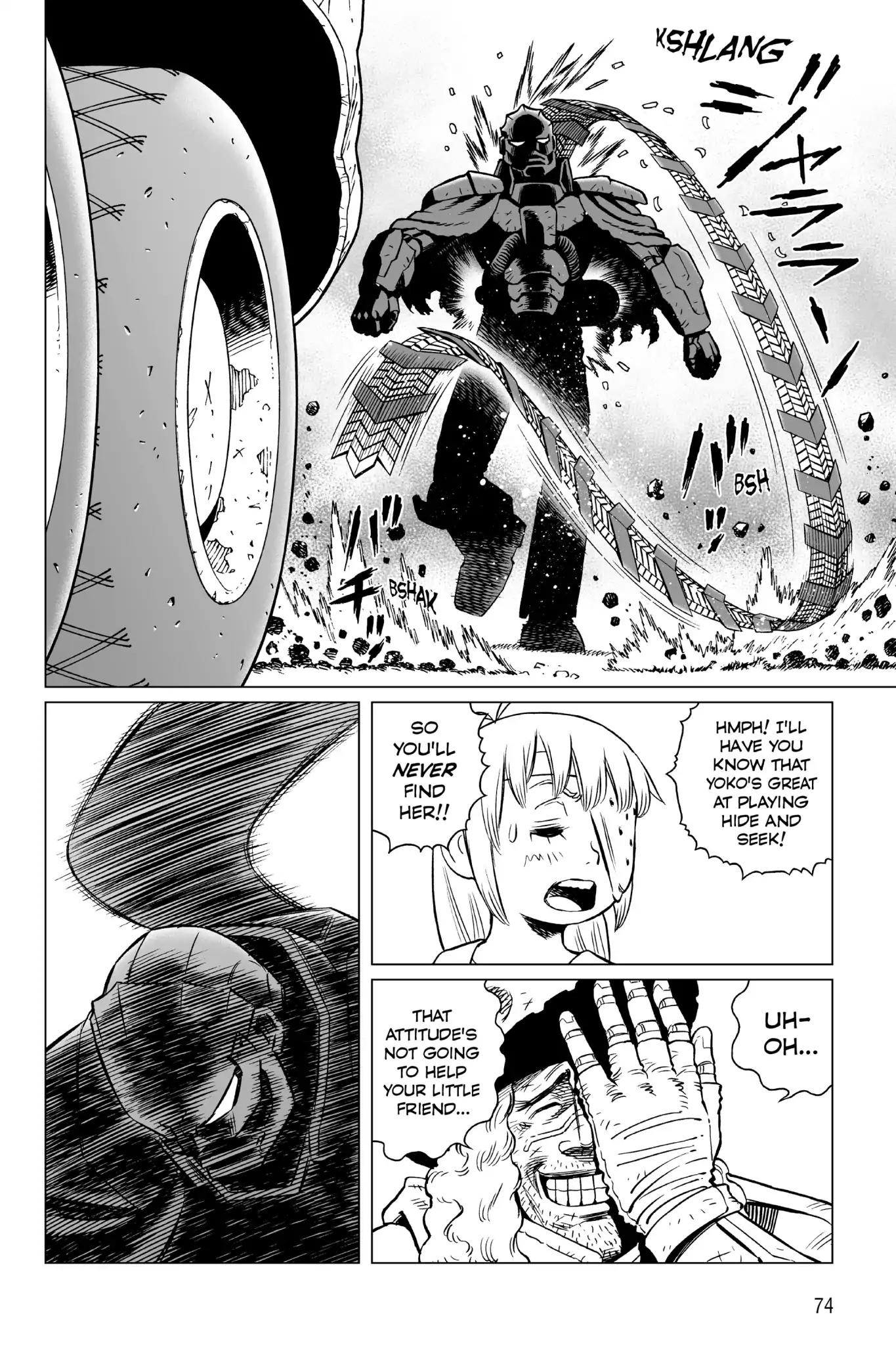 Gunnm Mars Chronicle chapter 14 page 8