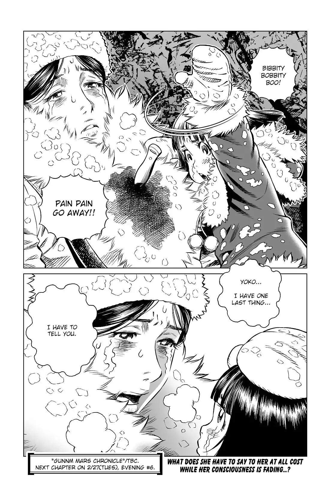 Gunnm Mars Chronicle chapter 28.1 page 15