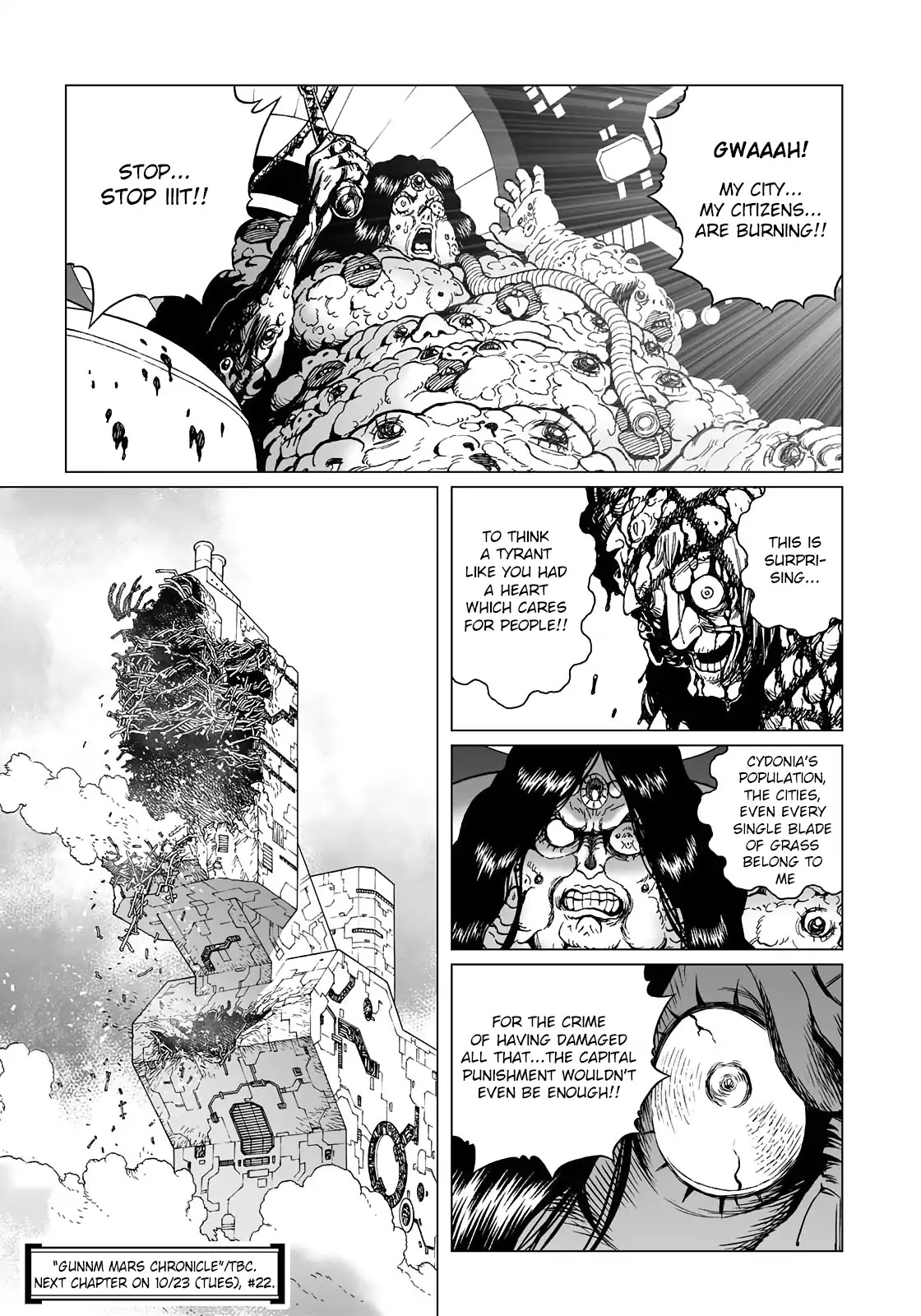 Gunnm Mars Chronicle chapter 31.1 page 14