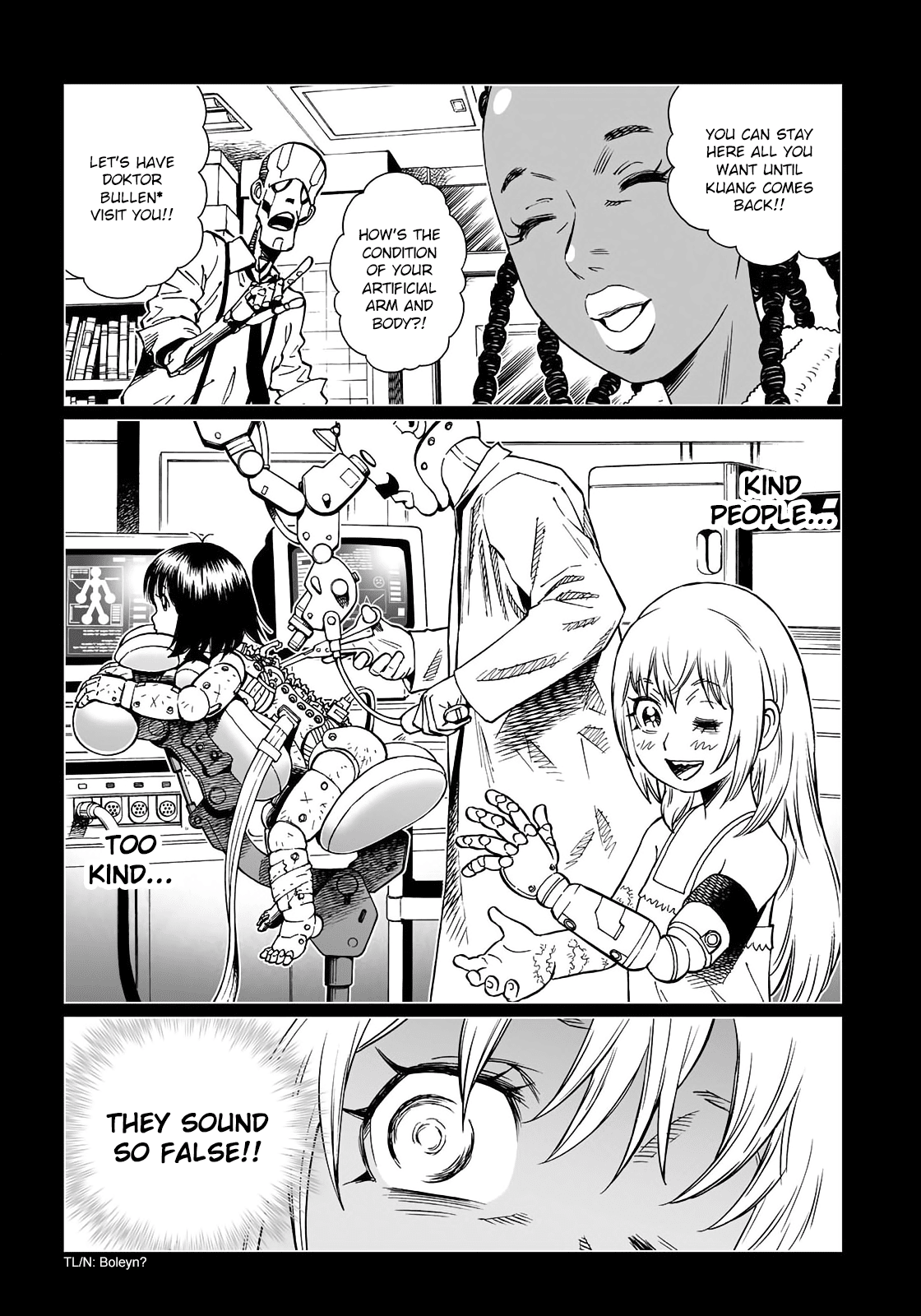 Gunnm Mars Chronicle chapter 32.1 page 13