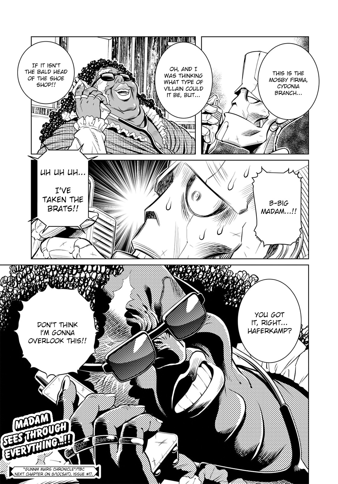 Gunnm Mars Chronicle chapter 33.1 page 15