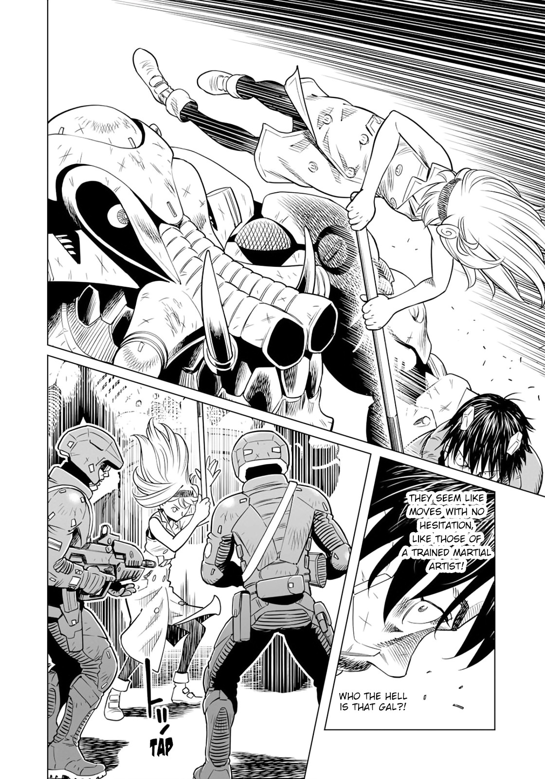 Gunnm Mars Chronicle chapter 35.1 page 9