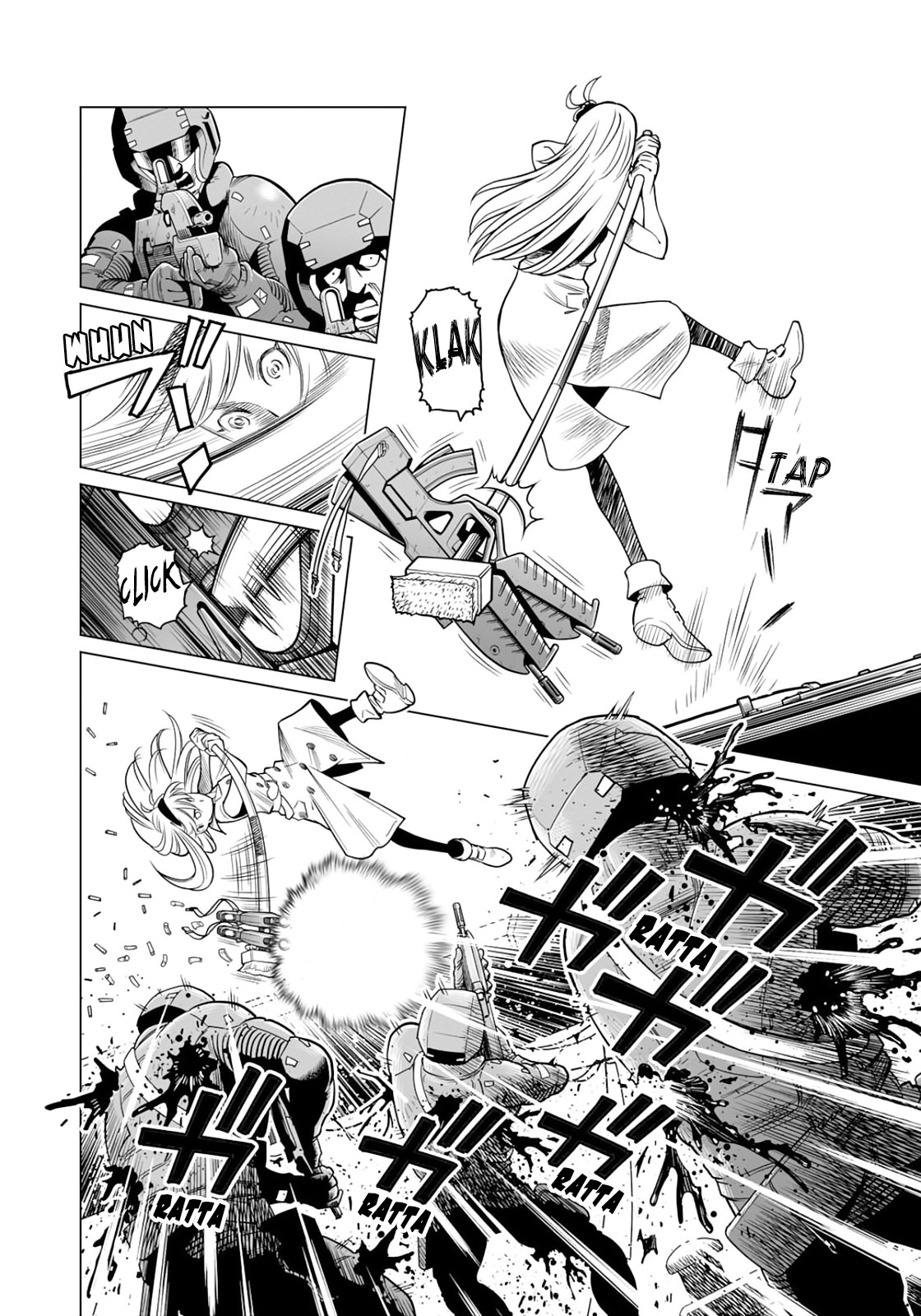 Gunnm Mars Chronicle chapter 36.1 page 13