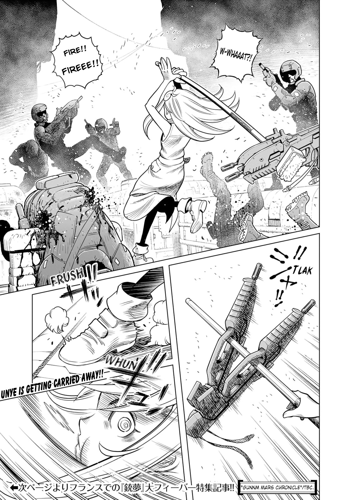 Gunnm Mars Chronicle chapter 36.1 page 14
