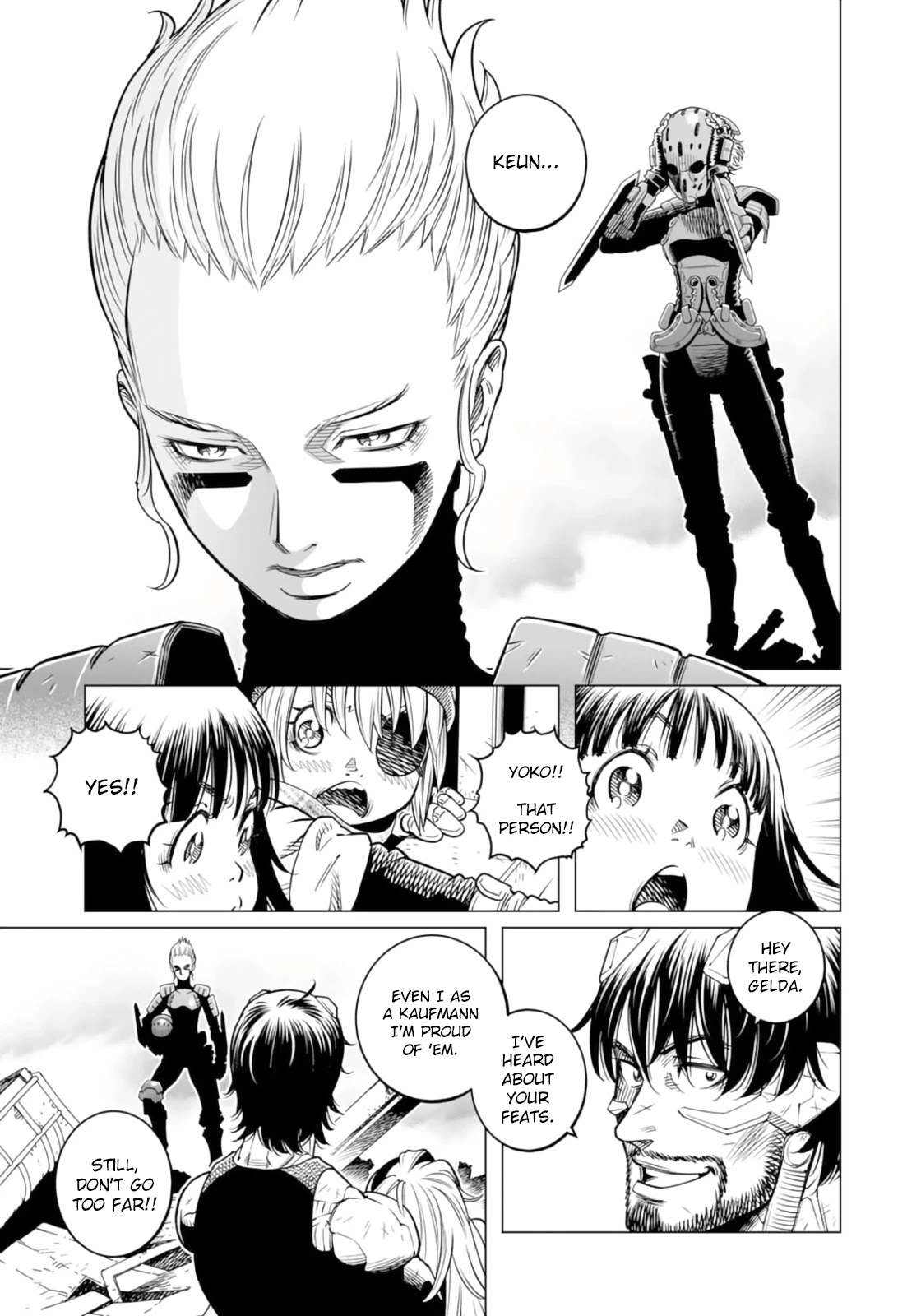 Gunnm Mars Chronicle chapter 37.1 page 13