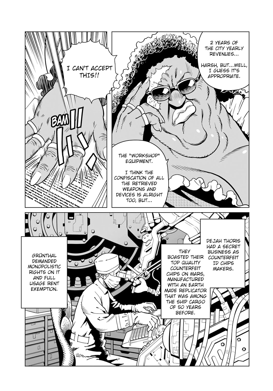 Gunnm Mars Chronicle chapter 38.1 page 14