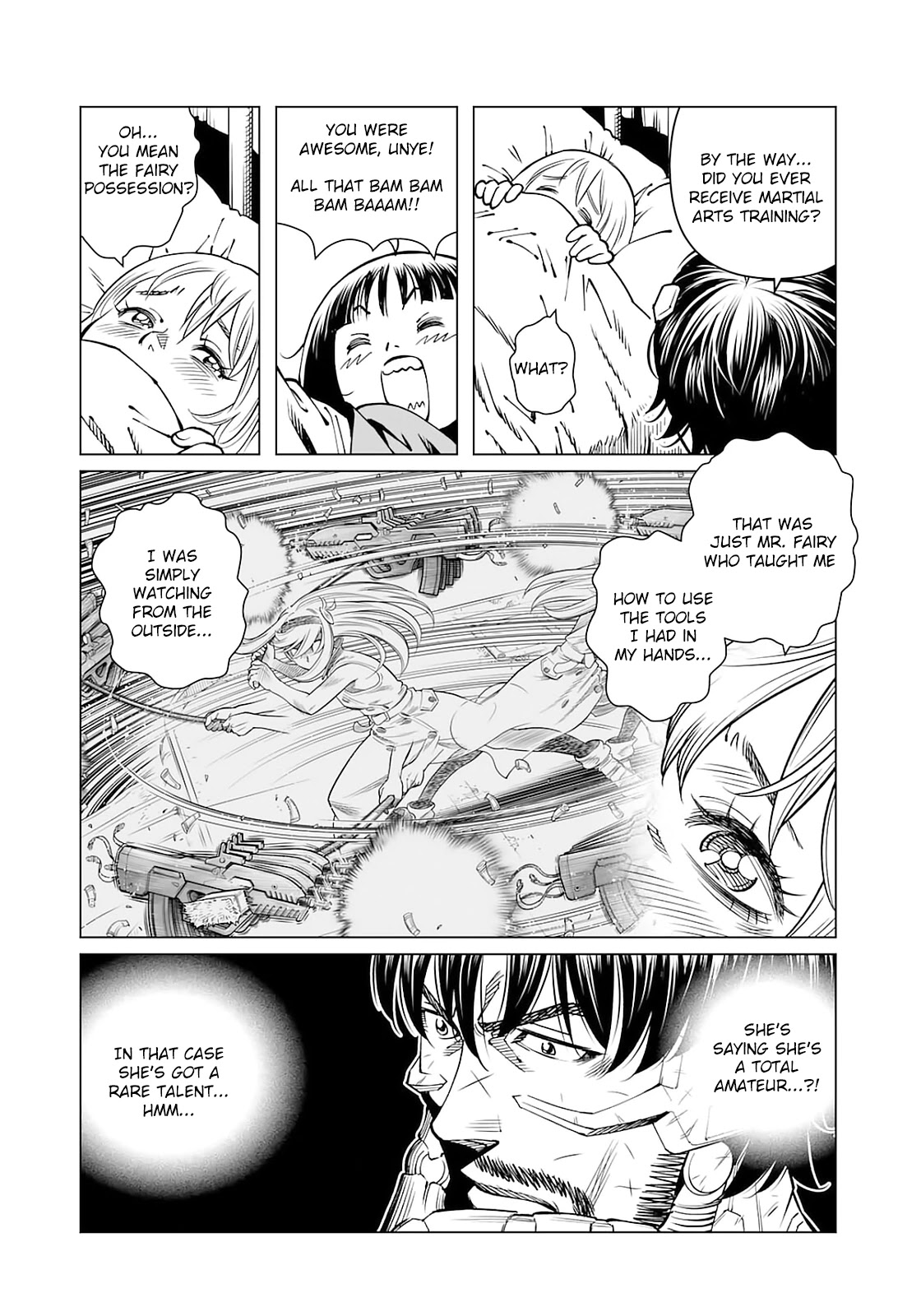 Gunnm Mars Chronicle chapter 38.1 page 9