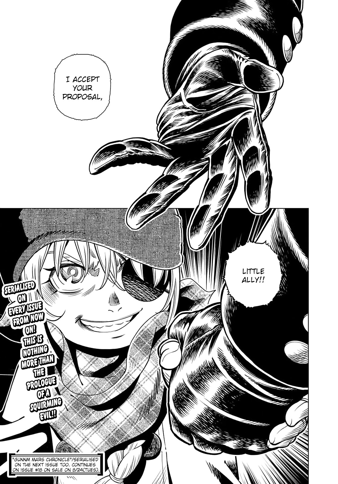 Gunnm Mars Chronicle chapter 38.2 page 17