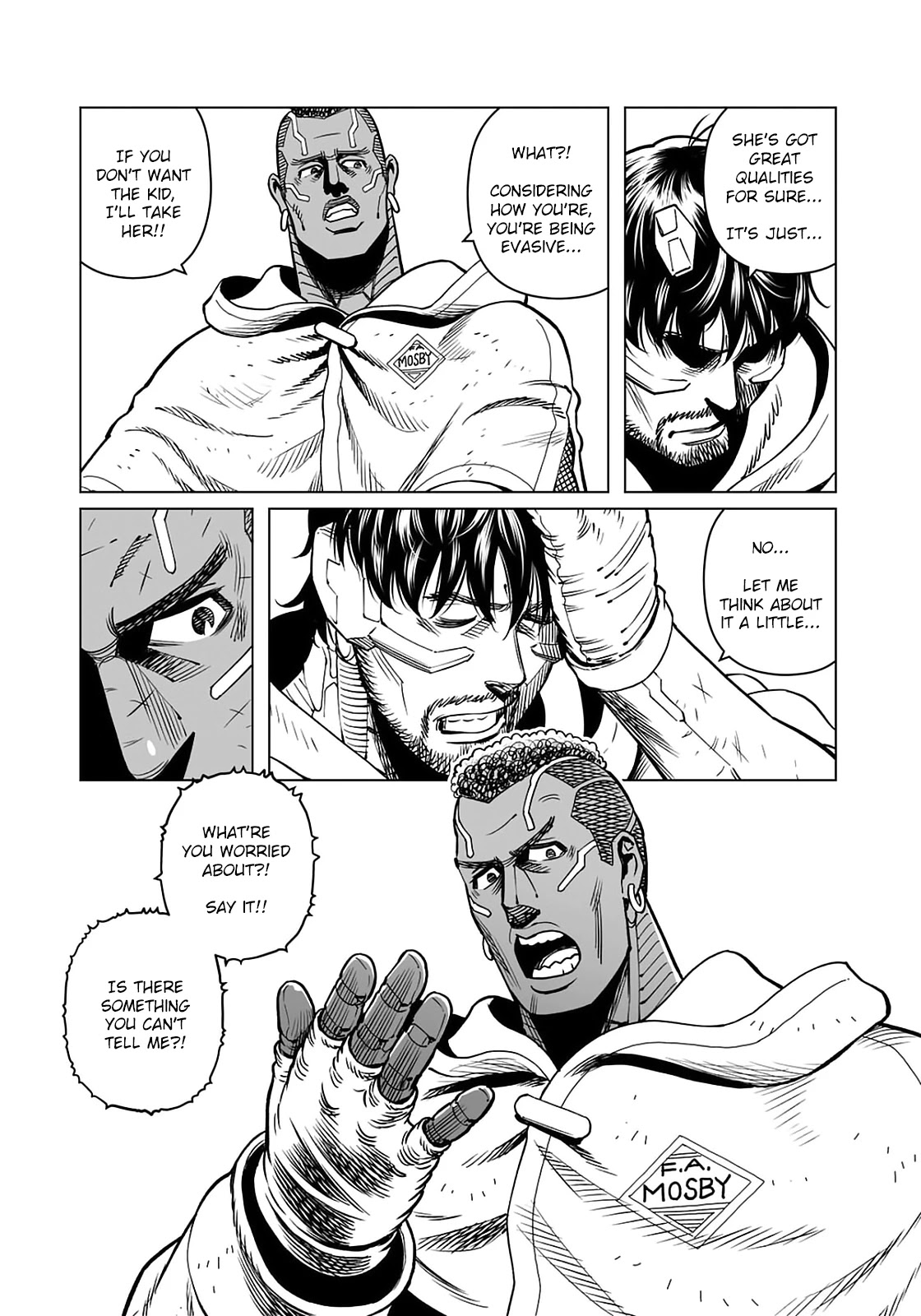 Gunnm Mars Chronicle chapter 39.1 page 6